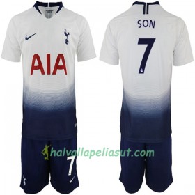 Jalkapallo Pelipaidat Tottenham Hotspur Son 7 Lasten Kotipaita 2018-2019 Lyhythihainen